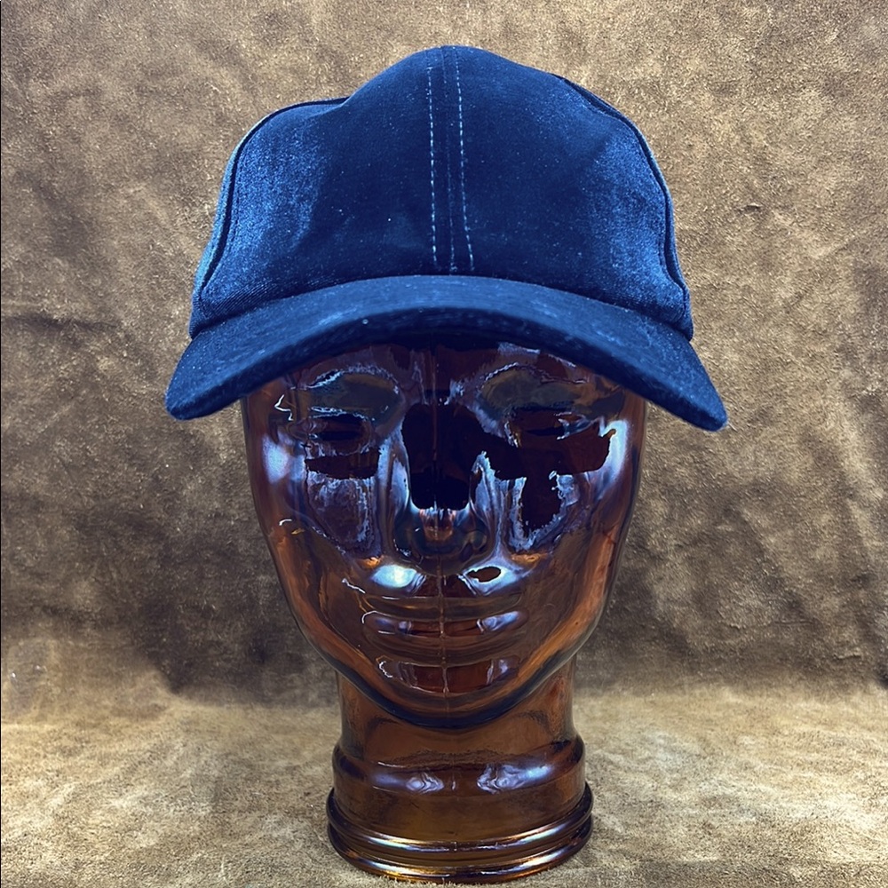 Black Velvet Adjustable Baseball Hat